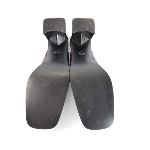 VTG Purple Mule Clogs by D'Antonio Size 7M - Picture 6 of 8